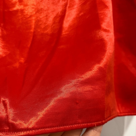 COS Red Orange Silky Cami Top- Size 2 - Picture 9 of 11